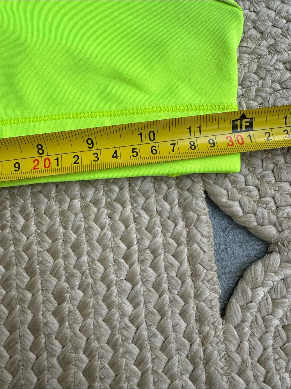 Nike Neon Yellow Green Dri-FIT Athletic Sports Bra Size XS